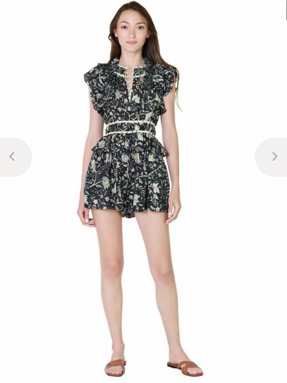 ULLAH JOHNSON Endah Playsuit - Rainforest